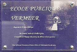 Plaque Vemeer
