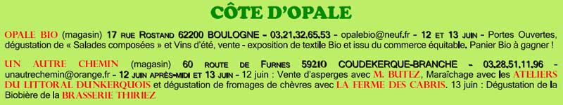 programme juin