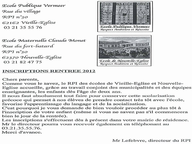 inscriptions